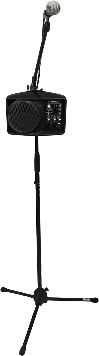 Mackie SRM150 5.25-Inch Compact Active PA System, Black