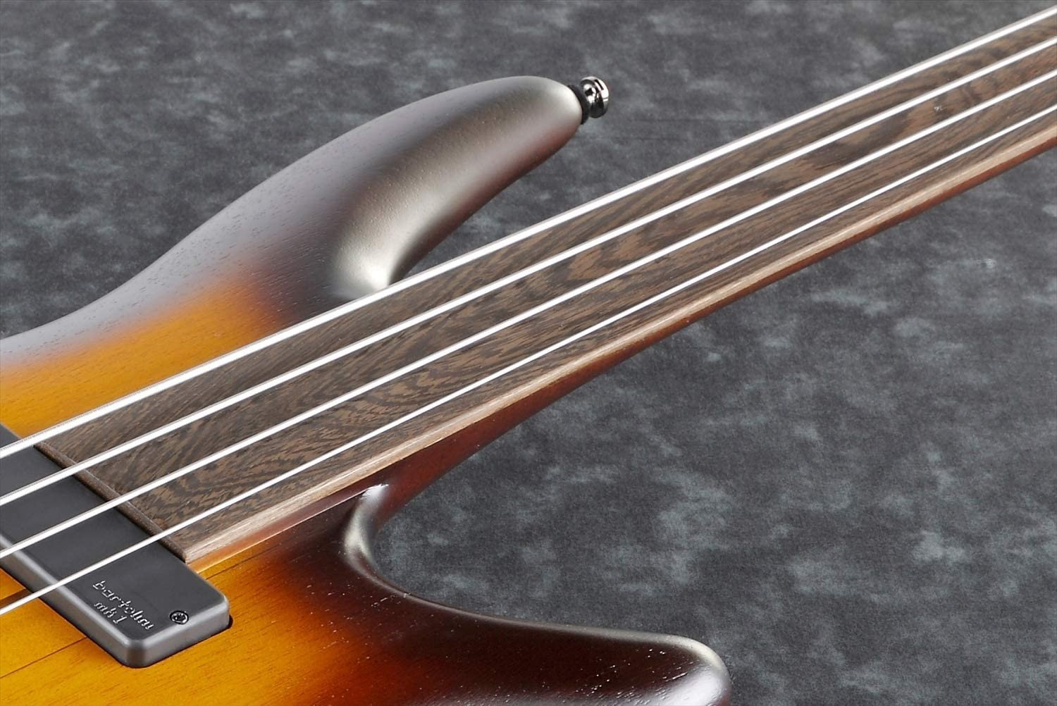 Ibanez SRF700 Portamento 4-String Fretless Electric Bass Flat Brown Burst Rosewood Fretboard