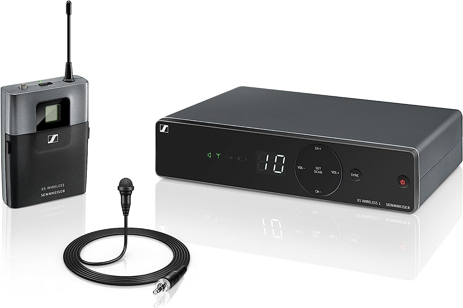 Sennheiser XSW 1-ME2-A Wireless Presentation Microphone, A Range 548-572 MHz,Black