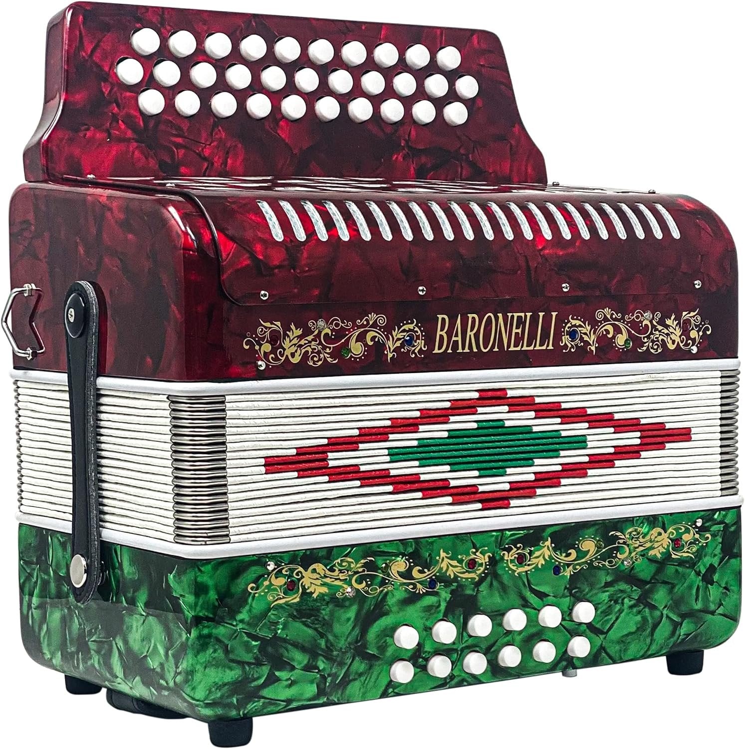 Baronelli Accordion (AC3112G-RWG)