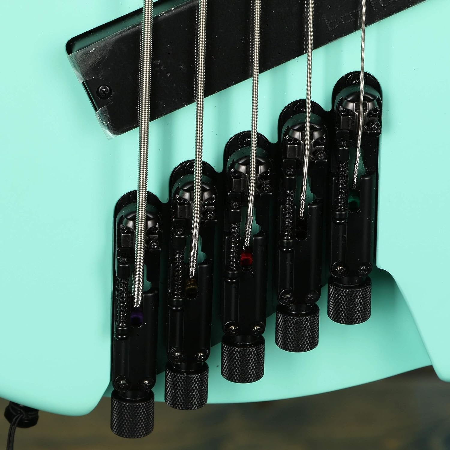 Ibanez EHB Headless Multi-Scale 5-String 24 Frets Bass Guitar Sea Foam Green Matte