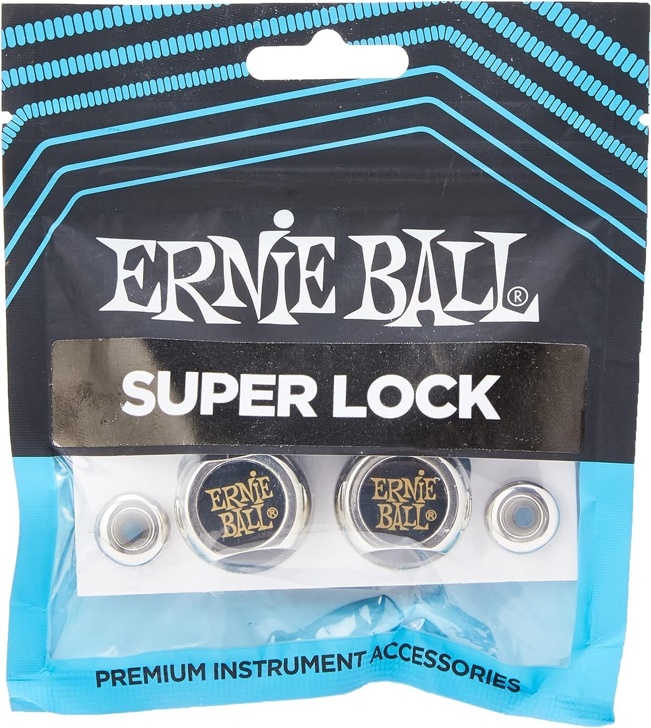 Ernie Ball Super Locks, Nickel (P04600)