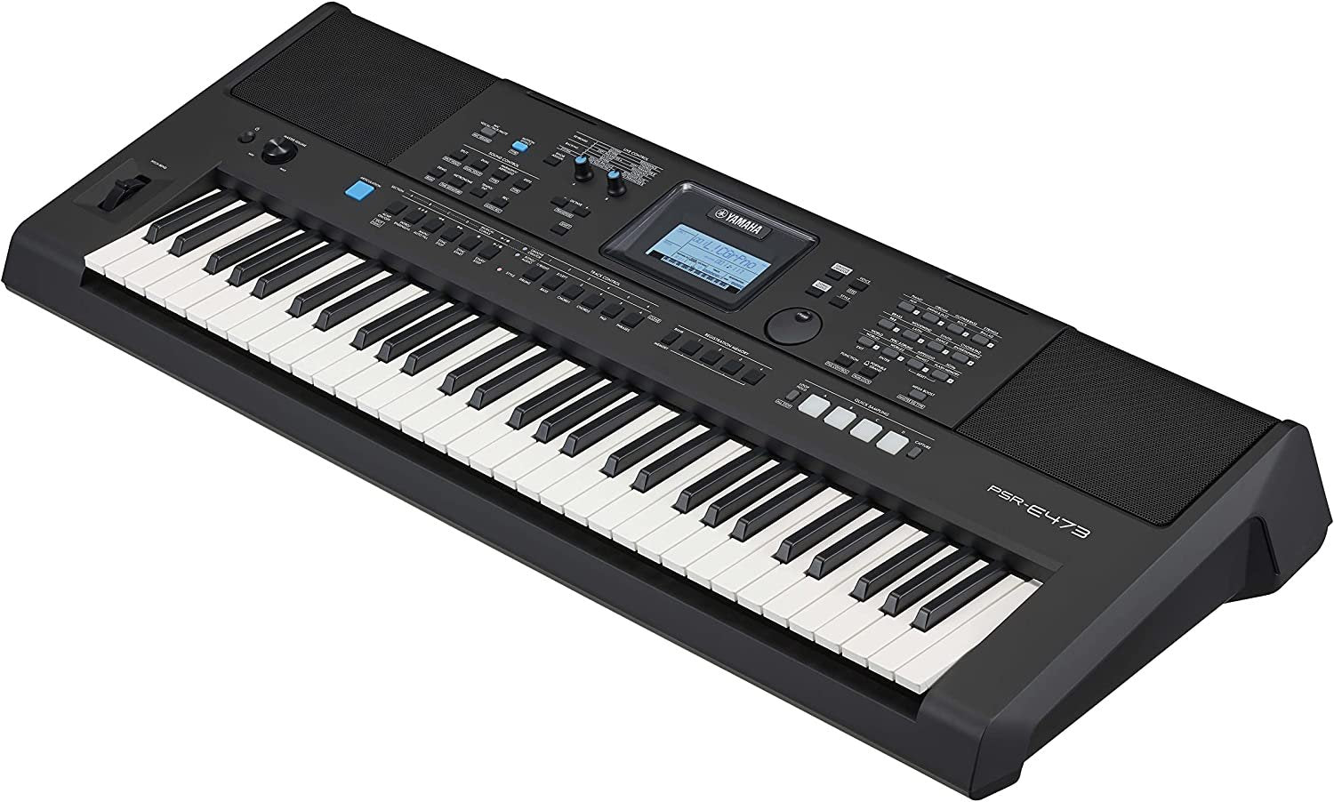 Yamaha, 61-Key Portable Keyboard (PSRE473), Black