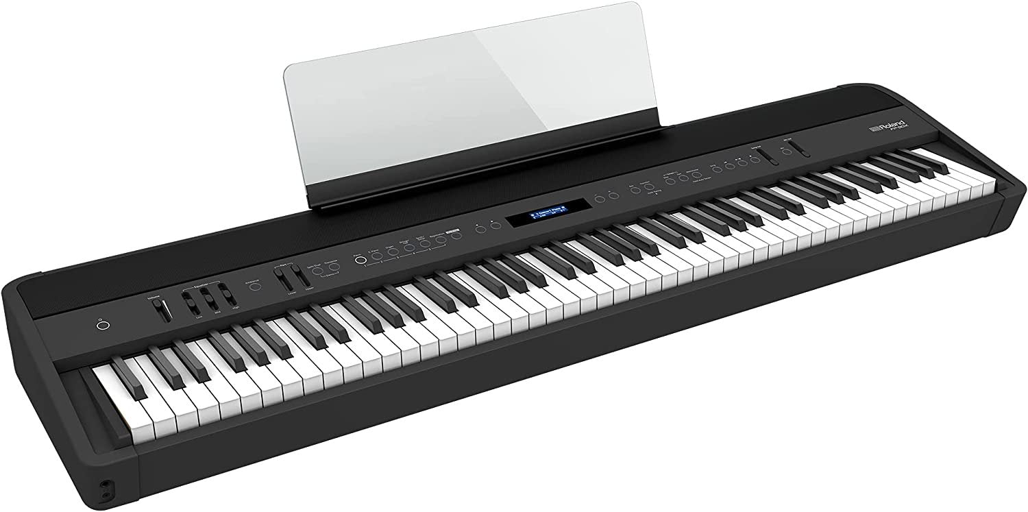 ROLAND FP-90X Portable Digital Piano with Premium Features and Built-in Powerful Amplifier and Stereo Speakers (FP-90X-BK)