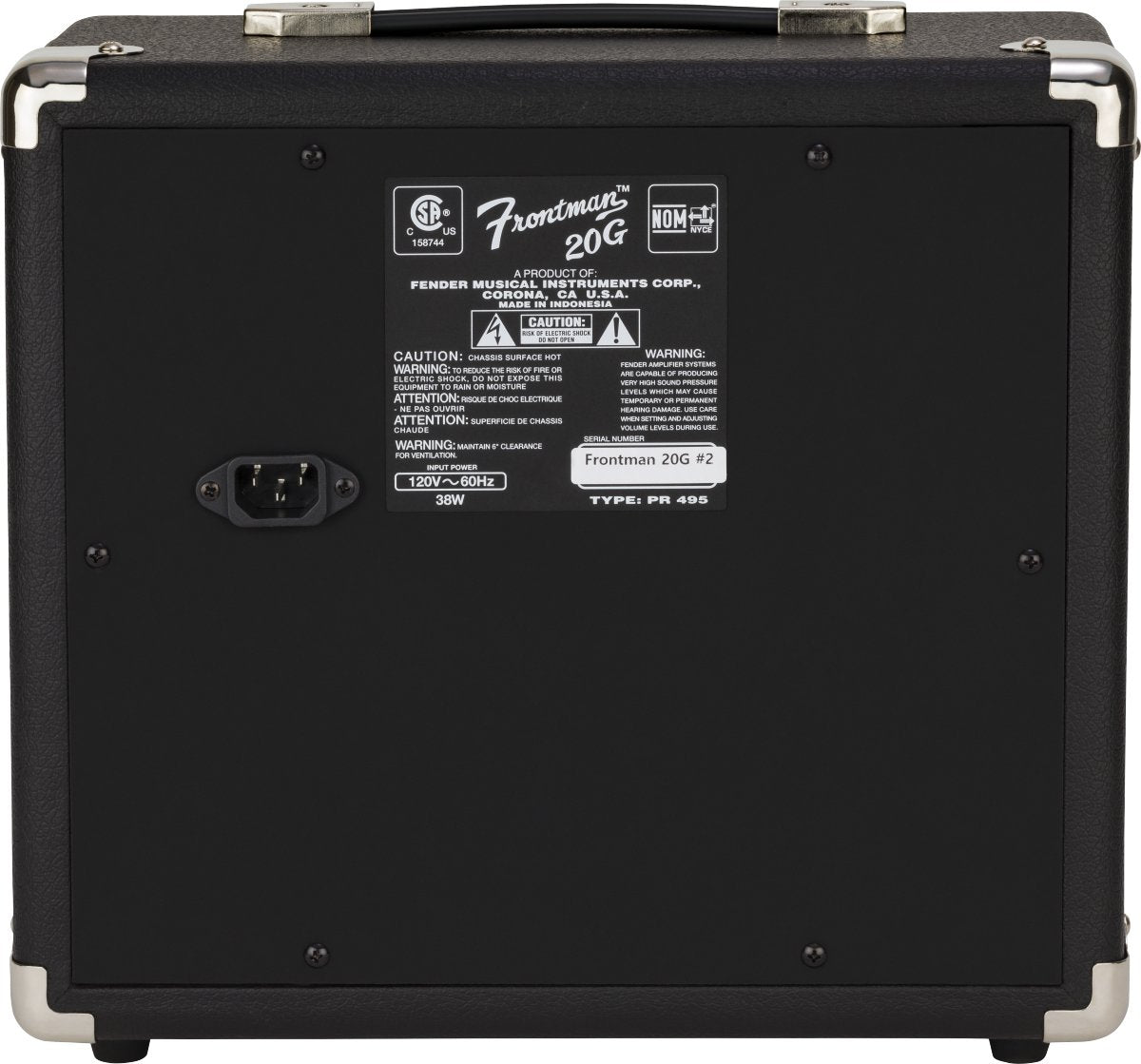 Fender Frontman 20G Guitar Amplifier