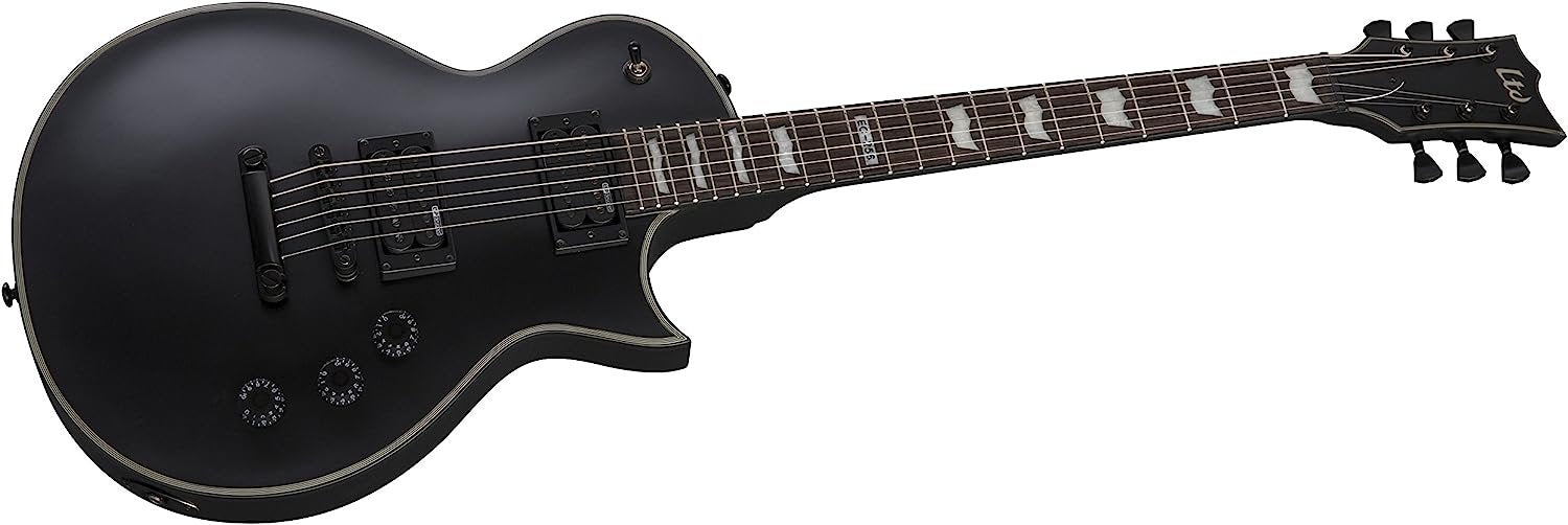 ESP LTD EC-256 Electric Guitar, Black Satin