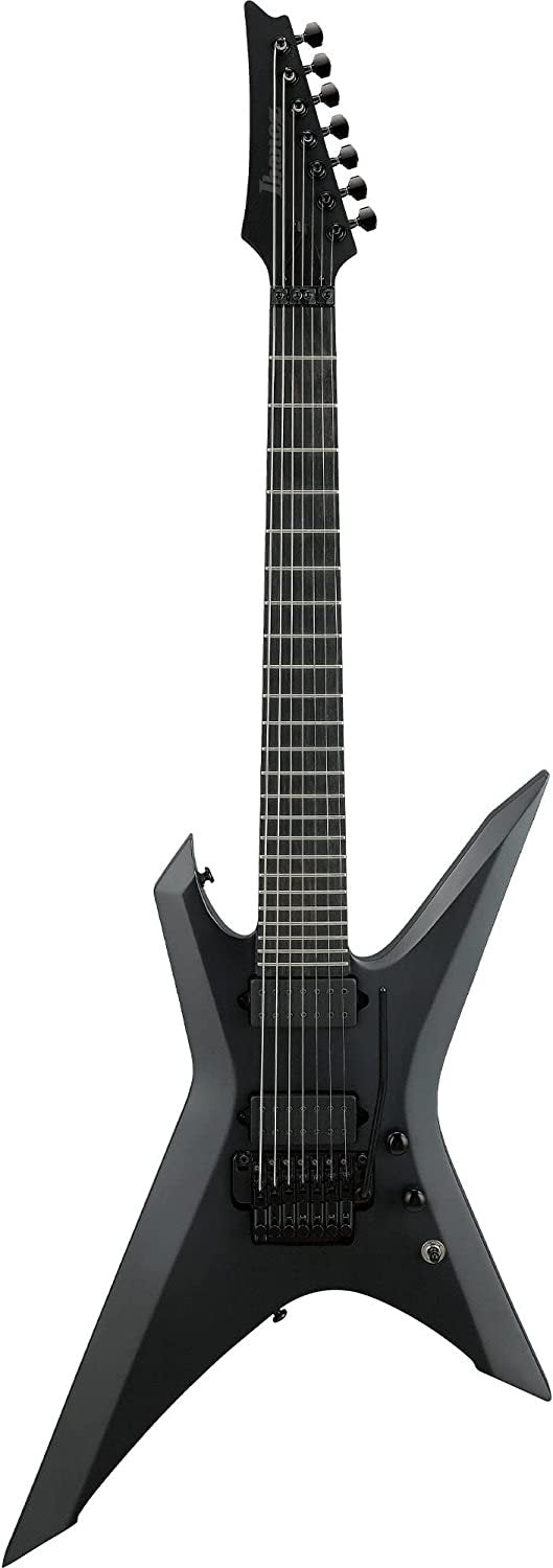 Ibanez Iron Label Xiphos 7-string - Black Flat