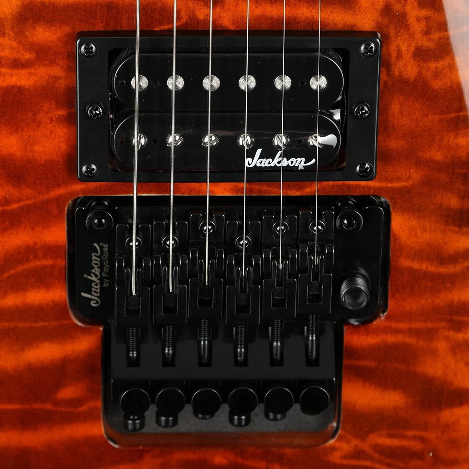 Jackson JS Series Dinky Arch Top JS32Q Dark Sunburst