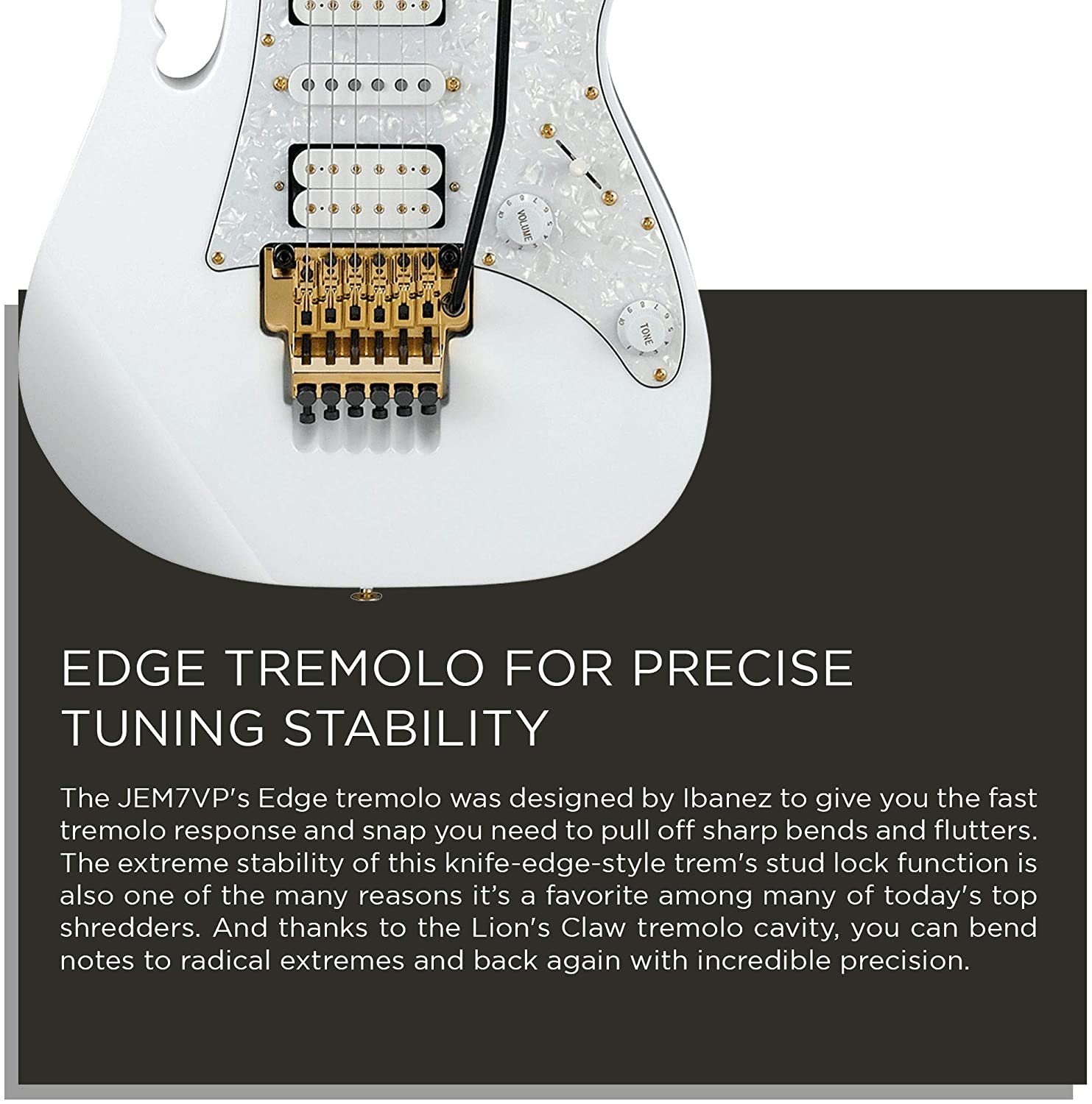 Ibanez Steve Vai Signature 6-String Electric Guitar White