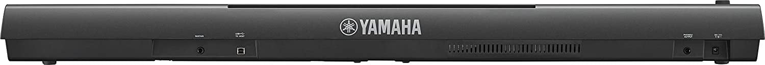 Yamaha NP32 76-Key Lightweight Portable Keyboard with PA130 Power Adapter, Black