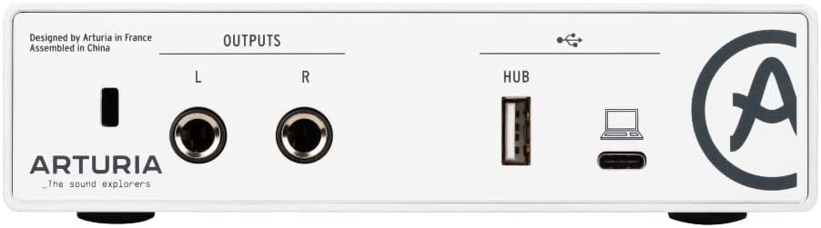 Arturia MiniFuse 1 USB-C Audio Interface - White