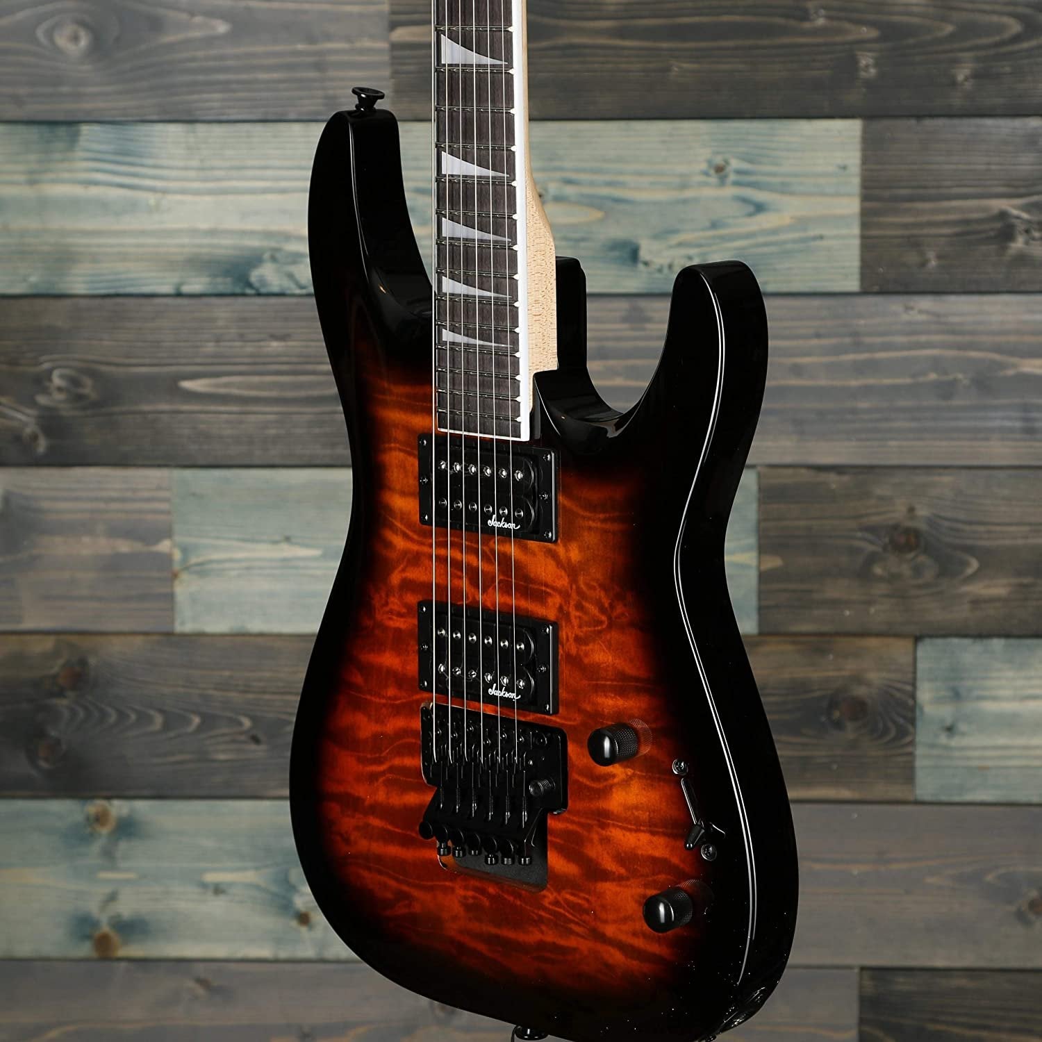 Jackson JS Series Dinky Arch Top JS32Q Dark Sunburst
