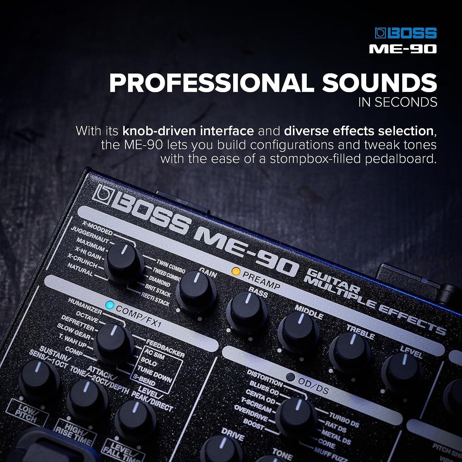 Boss ME-90 Guitar Multi-effects Pedal