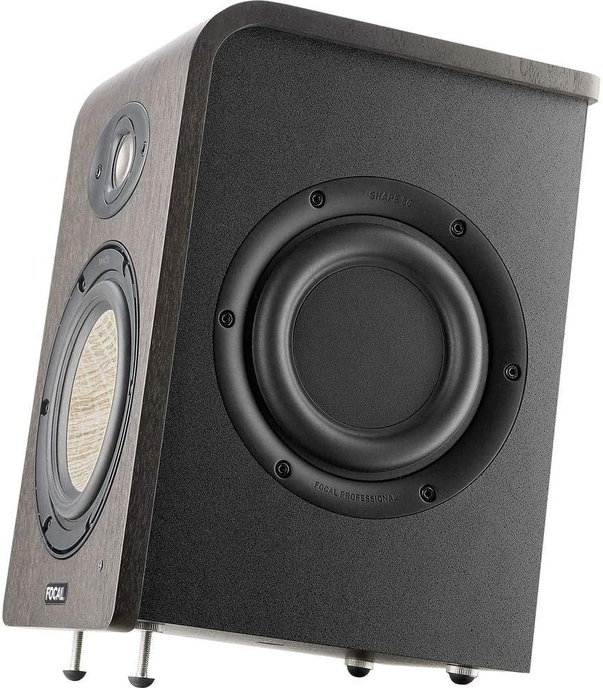 Focal Professional Shape 50 Studio Monitors - Dark Walnut