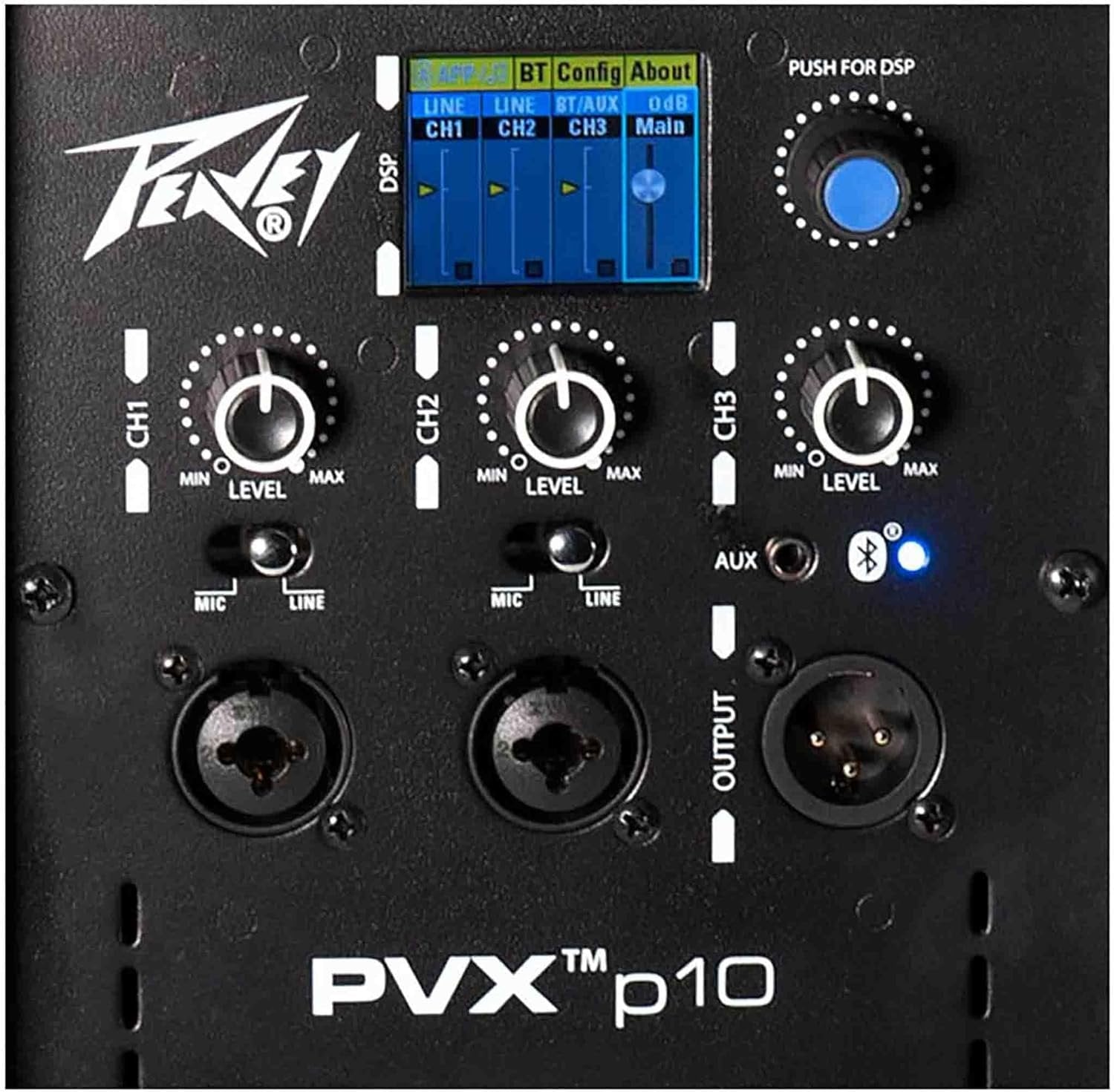 Peavey PVXp 10 inch Bluetooth Powered Speaker